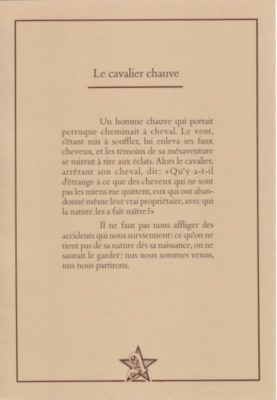 Fables d'Esope - Le cavalier chauve - Jacques Aubail